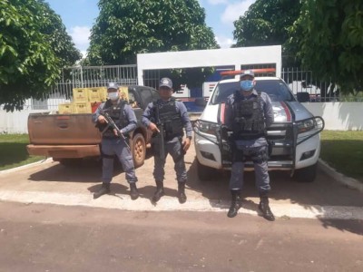 Polícia Militar recupera caminhonete roubada em Gonçalves Dias
