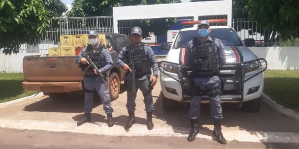 Polícia Militar recupera caminhonete roubada em Gonçalves Dias