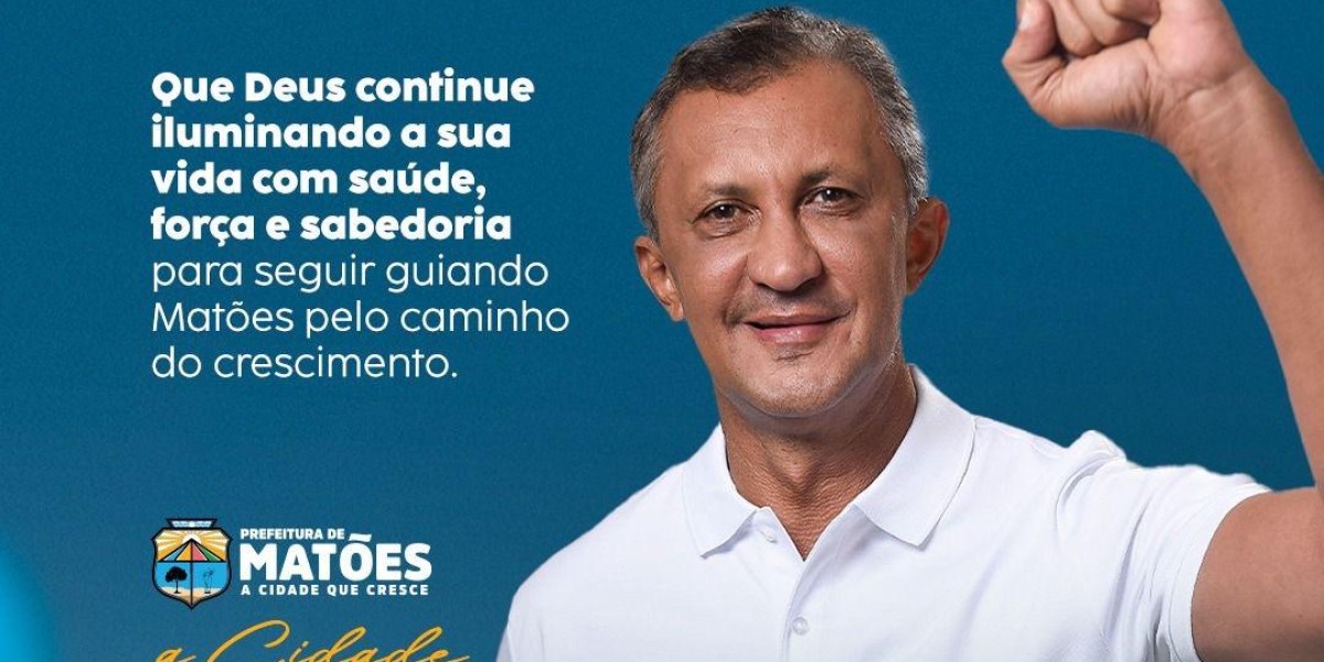 Prefeito de Matões comemora aniversário em meio a avanços e grandes obras pelo município