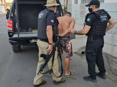 Dois integrantes de facção criminosa são presos em Caxias