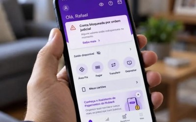 Justiça acelera e autoriza bloqueio de contas com dívidas no Nubank, Itaú, Caixa e Banco do Brasil pelo Sisbajud