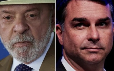 Pesquisa CNT/MDA divulgada hoje, na véspera do primeiro turno das Eleições 2026, mostra o presidente Lula (PT) à frente de Flávio Bolsonaro (PL) nas simulações para a Presidência