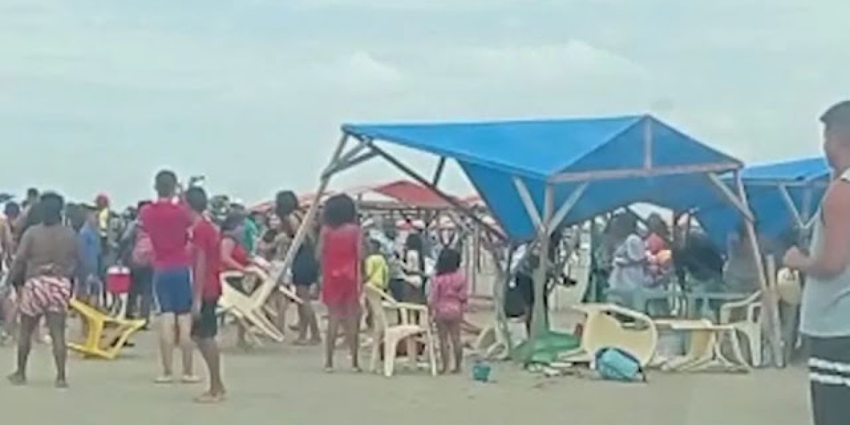 Casal de idosos e duas crianças são atropelados na praia do Araçagi, em São José de Ribamar