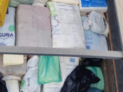 PRF apreende 3.500 kg de queijo transportado de forma irregular em Caxias