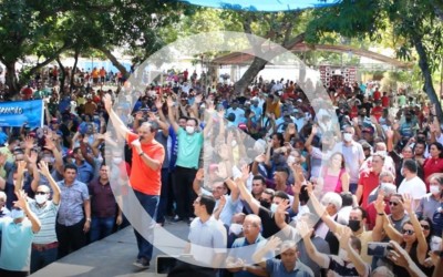 Após vencer a Covid-19, Rubens Pereira, agradece recuperação com missa em ação de graça com a presença de  lideranças políticas em Matões