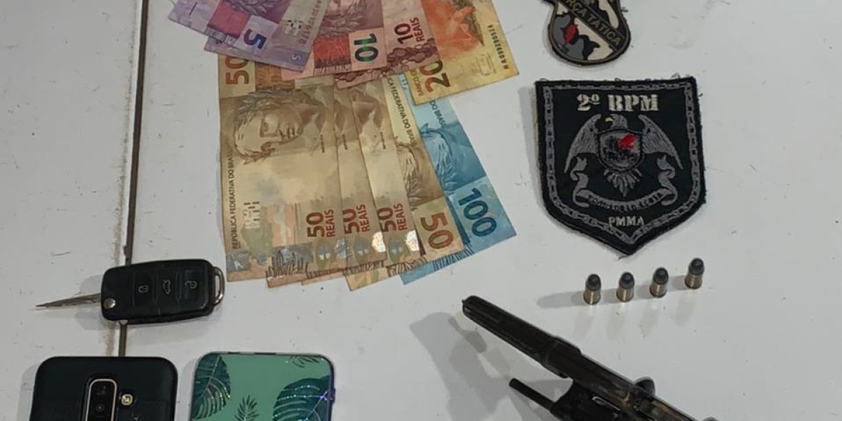 Polícia Militar apreende arma de fogo, prende de suspeito assalto e recupera motocicleta roubada em Caxias