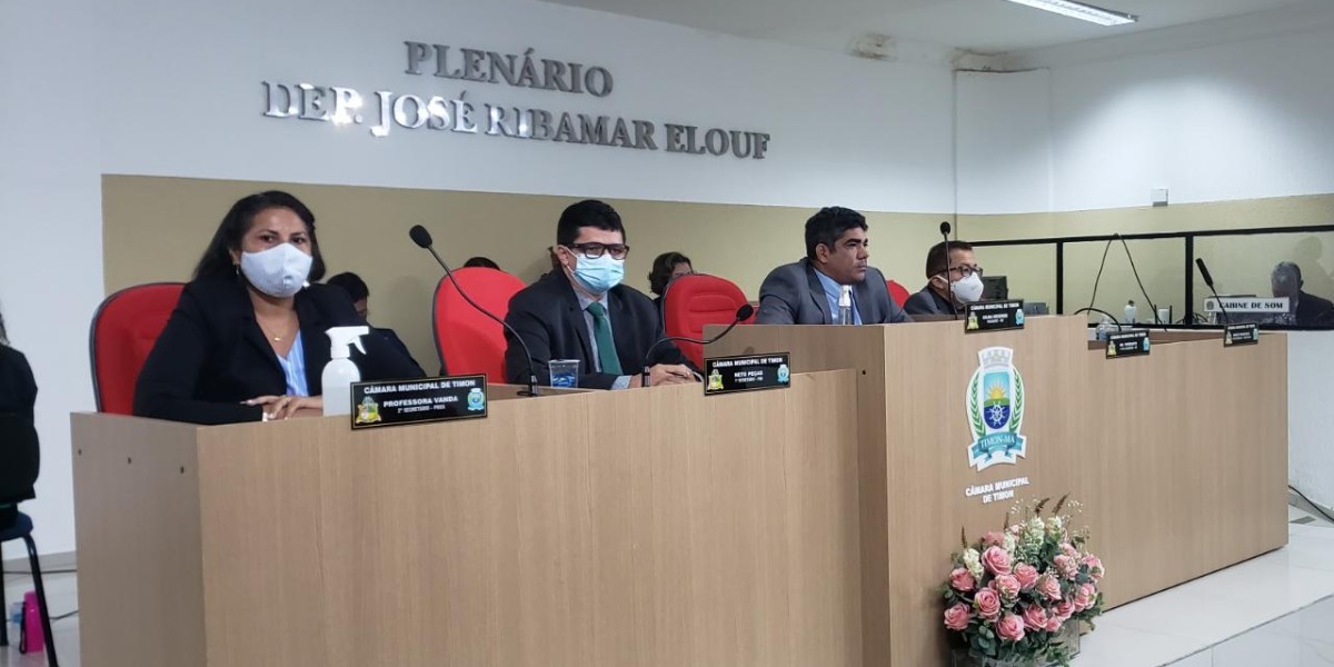 Câmara de Timon põe o projeto da LOA em votação e texto não é aprovado pelos parlamentares