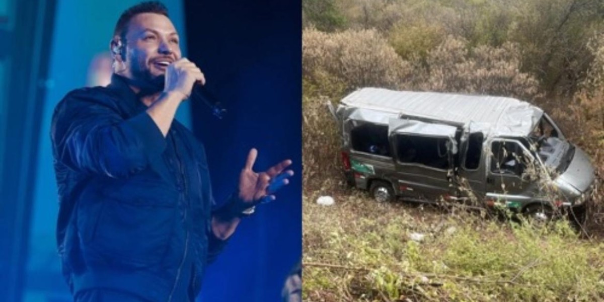Cantor da Desejo de Menina se envolve em acidente com sete feridos em Pernambuco