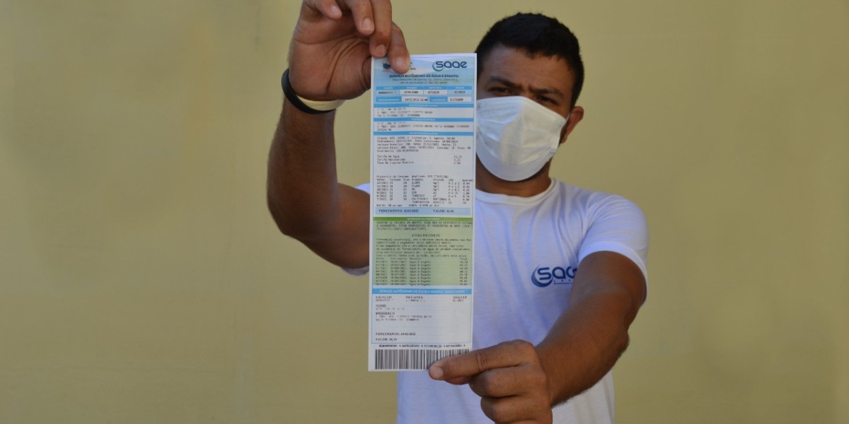 SAAE implanta novo modelo de fatura de água