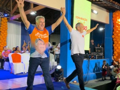 Durante convenção partidária, Zé Reis e Tinoco anunciam pré-candidatura em Aldeias Altas 