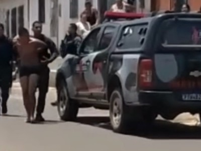 Presidiário beneficiado por saída temporária é preso após fazer idoso e criança reféns em Pedreiras