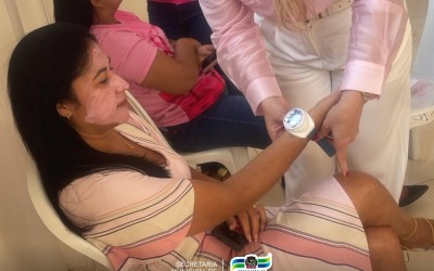 Secretaria Municipal de Saúde de São João do Sóter promove momento de autocuidado, beleza e bem-estar para mulheres