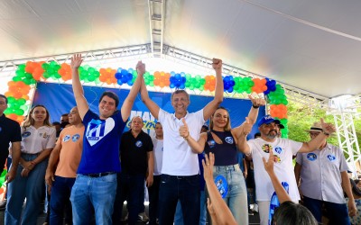 Fufuca participa de ato político em Matões e pede voto para Juscelino Filho