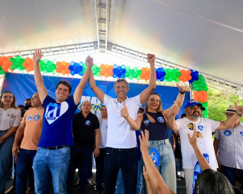 Fufuca participa de ato político em Matões e pede voto para Juscelino Filho