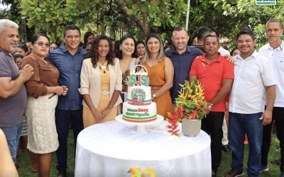 São João do Sóter celebra 32 anos de emancipação com missa em ação de graças e corte do bolo