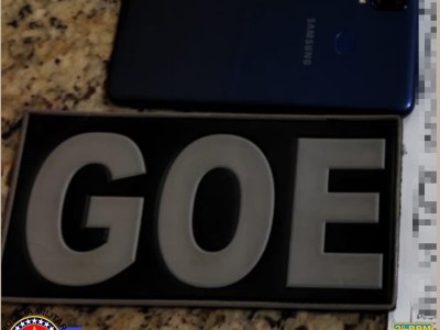 Polícia Militar realiza prisão de suspeito de furtar uma residência e recupera objetos roubados em Caxias