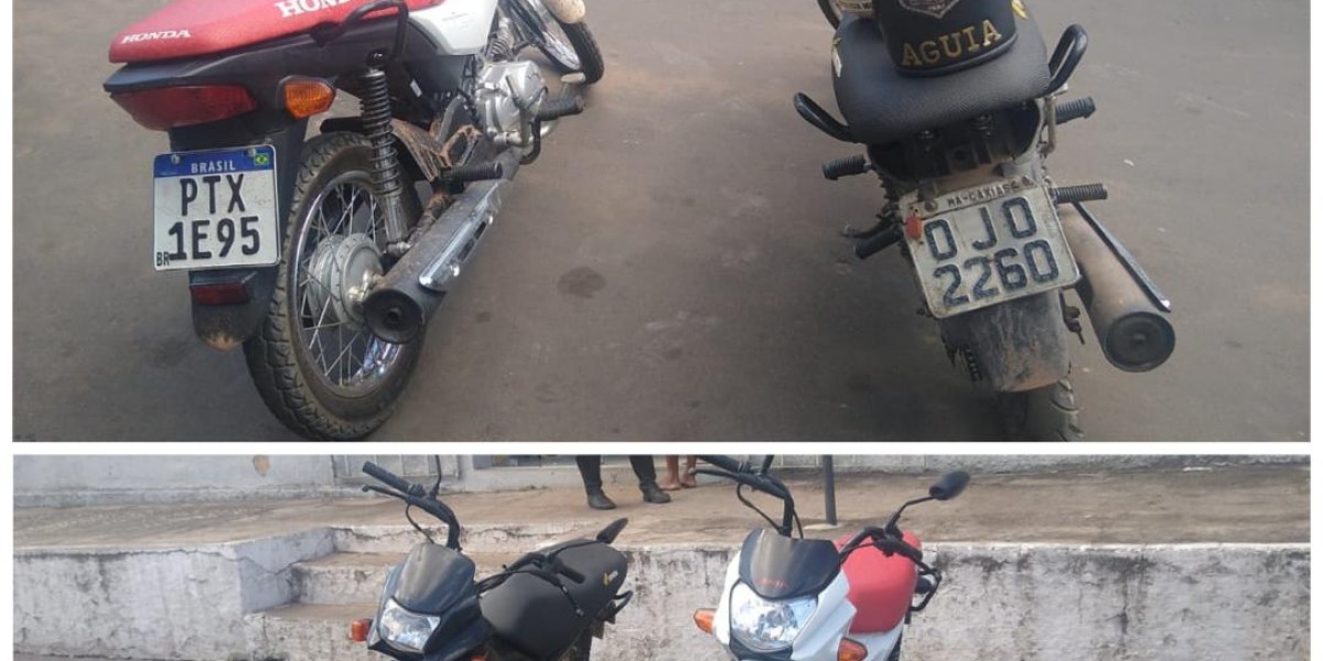 Polícia Militar recupera motocicletas com restrições de roubo e furto na cidade de Caxias