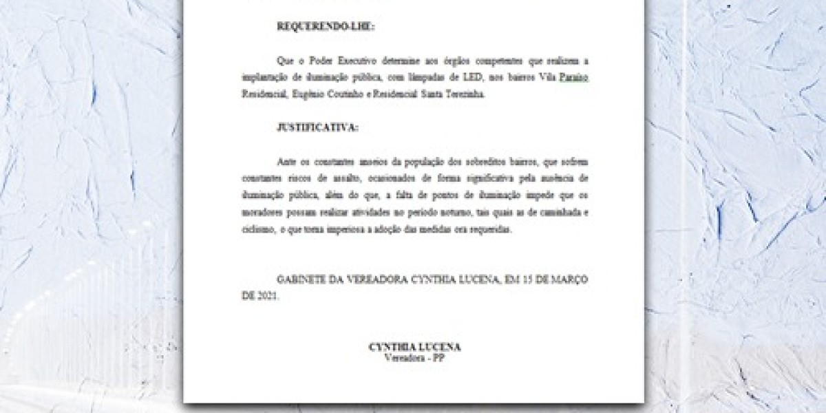 Vereadora apresenta requerimento que solicita iluminação em bairros de Caxias 