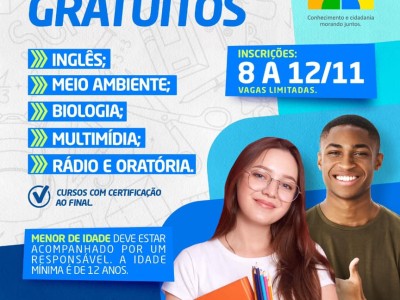Casa Brasil abre inscrições em seis cursos gratuitos com direito a certificado