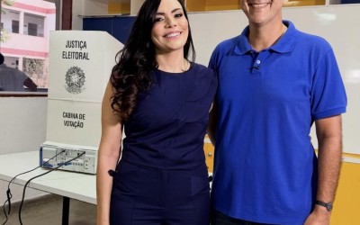 Eduardo Braide (PSD) vota no Colégio Santa Teresa, no Centro de São Luís