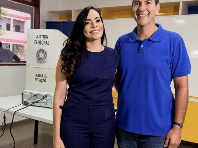 Eduardo Braide (PSD) vota no Colégio Santa Teresa, no Centro de São Luís