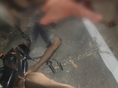 Motociclista morre após perder controle de motocicleta e colidir contra poste na Vila Paraíso 