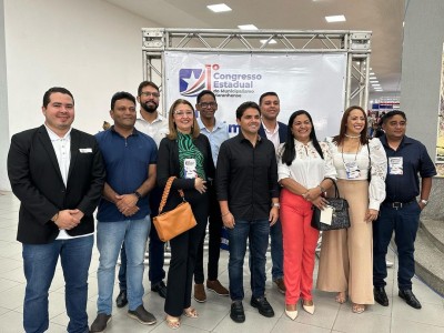 Prefeito de Coelho Neto, Bruno Silva, parabeniza Ivo Resende pela iniciativa de realizar o  1º Congresso da FAMEM