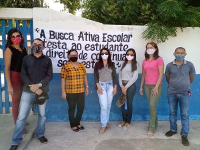 Realizada a Busca Ativa Escolar para trazer estudantes de volta as atividades escolares