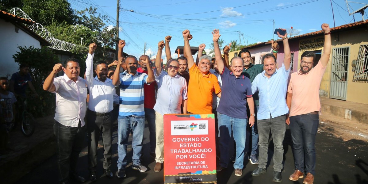 Prefeito Zé Francisco assina ordem de serviço, e pavimentação de ruas tem início imediato em Codó
