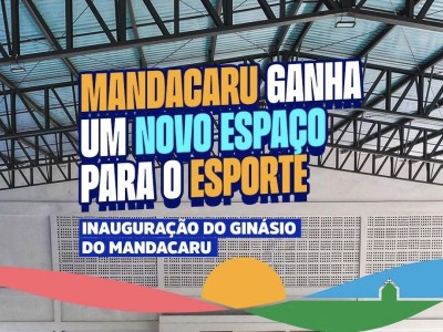 Prefeitura de Matões entrega ginásio poliesportivo à comunidade do Mandacaru