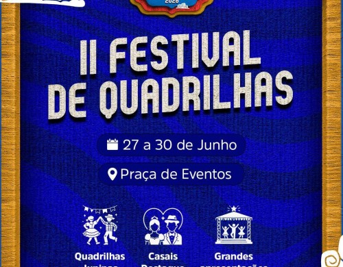 II Festival de Quadrilhas do Luar do Sertão promete fortalecer cultura e tradição em Matões
