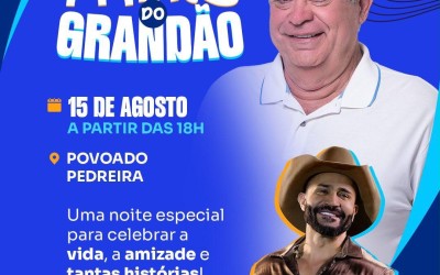     Povoado Pedreiras se prepara para celebrar os 74 anos de Grandão em grande confraternização