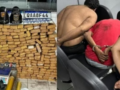 Meia tonelada de maconha é apreendida em Paço do Lumiar 