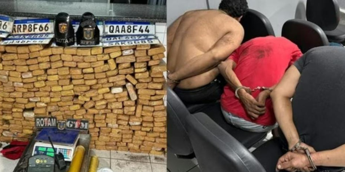 Meia tonelada de maconha é apreendida em Paço do Lumiar 