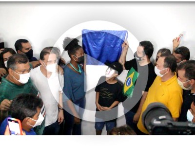 Governador do Maranhão entrega parque ambiental e praça da família em Caxias