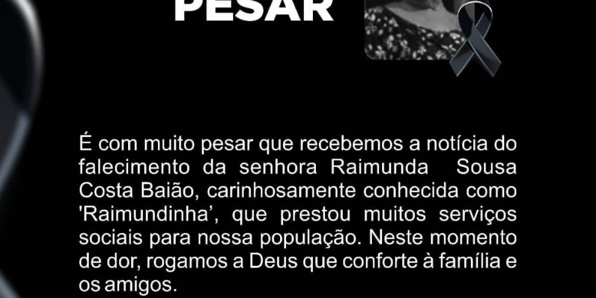 Prefeito Zé Francisco emite nota de pesar pelo falecimento da senhora Raimundinha Baião