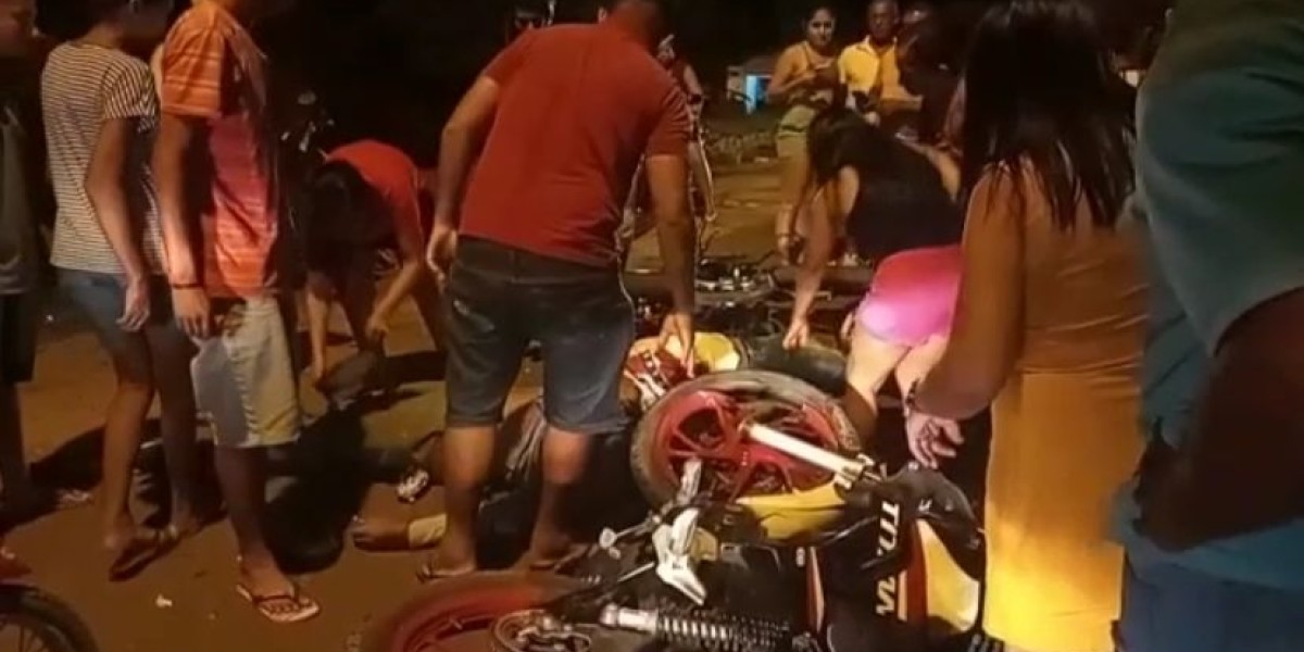 Entregador de pizza se envolve em acidente de trânsito em Caxias