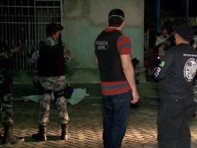 Jovem é morto a tiros na frente da mulher e do filho de 3 anos em Teresina