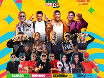 Prefeitura divulga programação do Carnaval de Caxias que acontece de 1 a 4 de março