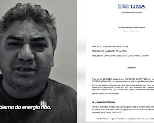 Mais uma vez, a oposição de Matões mostrou sua “serventia”  e parece que não serve para muita coisa