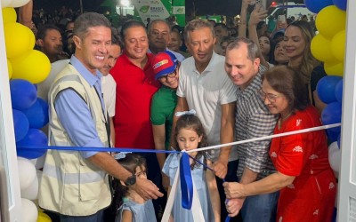 Saúde de Matões ganha reforço com inauguração de UBS e entrega de novos veículos