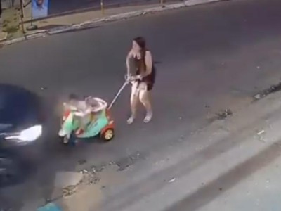 Motorista é preso após atropelar gêmeos em carrinho de bebê e fugir no Maranhão