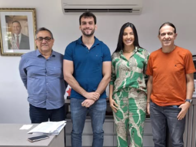 Gentil Neto busca mais segurança para Caxias em reunião com o secretário de segurança do estado