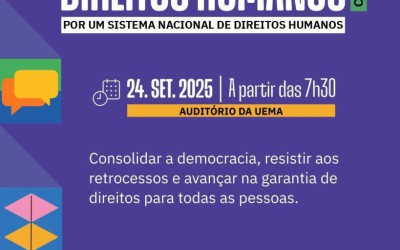 Conferência Municipal de Direitos Humanos será realizada nesta quarta-feira (24)