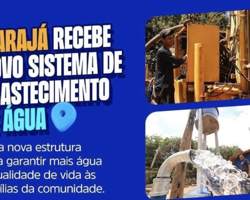 Matões amplia acesso à água potável com entrega de novo sistema no povoado Marajá