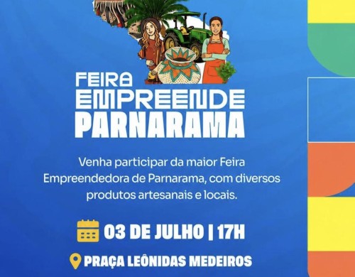     Feira Empreende Parnarama promete fortalecer economia e incentivar pequenos negócios