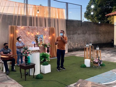 Professor Chiquinho, participa do aniversário de 13 anos do Centro Educacional São Francisco e de entrega de certificados de cursos 