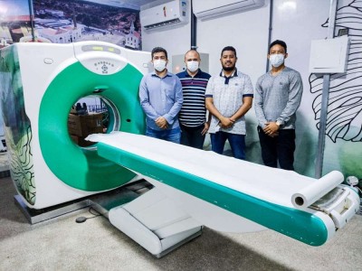 "HGM já realizou mais de 100 exames com novo tomógrafo em apenas uma semana", diz prefeito Dr. Zé Francisco