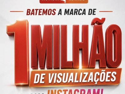 Portal Notícia do Estado ultrapassa 1 milhão de visualizações no Instagram e consolida crescimento digital