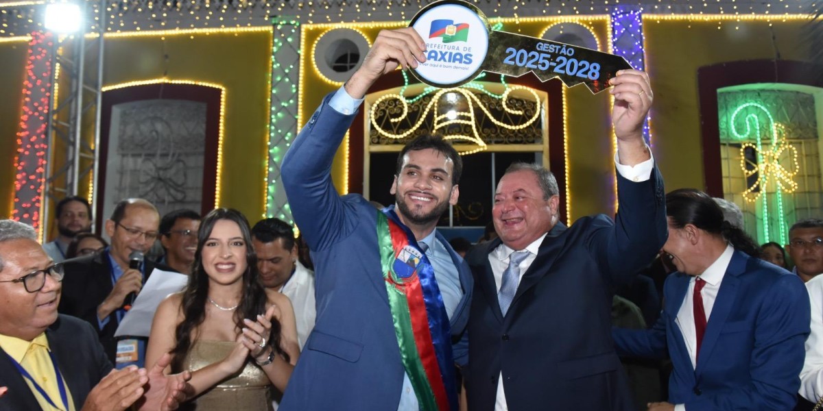 Gentil Neto assume a Prefeitura de Caxias com a responsabilidade de dar continuidade ao legado de Fábio Gentil